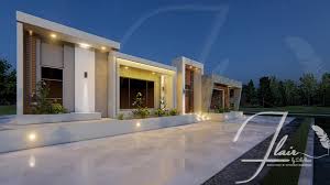 Moderne villa (2) exterior design. Flair By Duha Modern One Floor Villa Elevation Design Facebook