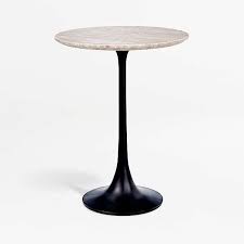 Typically, round tables feature materials like wood, metal and glass. Metal End Tables Crate And Barrel