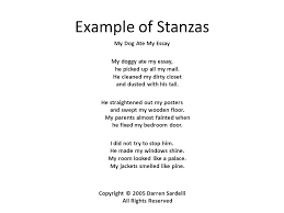 In some sense, a stanza is a poem within the poem, a piece of the whole that often mimics the overall structure of the quatrain: Poetry It S Not Just For Hipsters Stanza A Unit Within A Larger Poem It S Like Separated Paragraphs In Poetry Ppt Download
