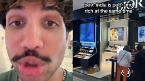 Australian Vlogger Calls India 'Rich and Poor Together', Social Media  Explodes