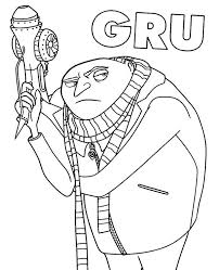 Find the best minions coloring pages for kids and adults and enjoy coloring it. Gru Printable Coloring Page Topcoloringpages Net