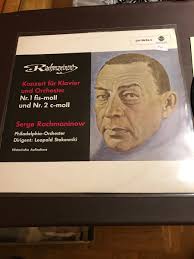 Rachmaninow Klavierkonzert No1/2 LP Stokowski A20
