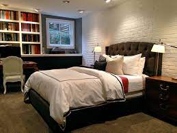 Faux brick accent wall bedroom. Faux Brick Bedroom Contemporary Bedroom Charlotte By Barron Designs Houzz