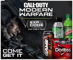 (unlocked via the season four graveyard watch store bundle). Unlock 2xp In Call Of Duty Modern Warfare With Mtn Dew Mtn Dew Amp Game Fuel Dorito S Mtn Dew