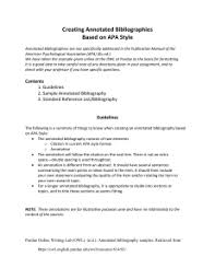 Times new roman is a serif font. Writing An Annotated Bibliography Apa Style