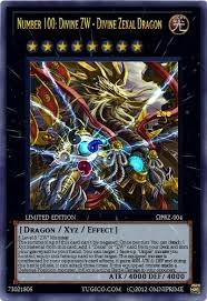 Fitting her title, her deck is a confusing, frustrating, and very powerful set of cards that gets stronger the more her opponent sets up their field. Cards Zexal Wprz 004 Number 100 Divine Zw Divine Zexal Dragon Yugioh Cards Custom Yugioh Cards Yugioh Dragons