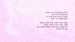 Existentialism On Prom Night Straylight Run Run Lyrics Wonderful Words Life Thoughts