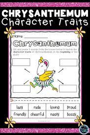 Engage Your Students With These Fun Back To School Character Traits Activities F Character Traits Activities Teaching Character Traits Chrysanthemum Activities