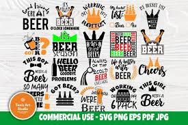 Download adobe® svg viewer 3 to view scalable vector graphics in browsers that do not provide svg, such as browsers from the early days of the millennium. Beer Svg Bundle Alcohol Svg Drinking Svg Cut Files 701531 Cut Files Design Bundles
