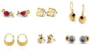 Simple gold earrings for women that are great for daily wear. Small Gold Earrings Designs With Price Light Weight Gold Earring Designs Daily Wear Youtube