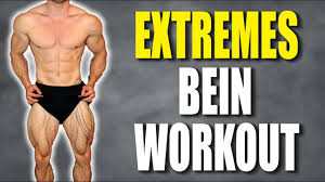 Wir zeigen dir in diesem beintraining für zuhause die besten beinübungen ohne gerätefür eine diese übung ist eine der effektivsten für das beintraining zuhause, weil mit ihr fast die komplette. Schnellster Muskelaufbau Fur Die Beine Workout Im Hypertrophiebereich Youtube