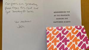 When you write your note, try to mention. Postal Worker Leaves Handwritten Notes And Gift Cards For 2020 Graduates On His Mail Route