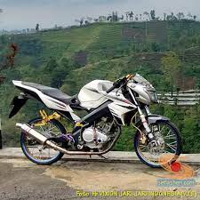 Ntar kalo fyp bilangin ya!! Kumpulan Gambar Modifikasi Yamaha Vixion Jari Jari Warna Putih Brosis Setia1heri Com