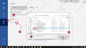 Cara Membuka File Dokumen Ms Word Docx Doc Dan Dot
