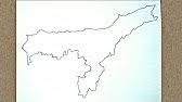 I'll write up a few more posts on how to draw a map for those styles. Drawing Assam Map Easy Step By Step Youtube