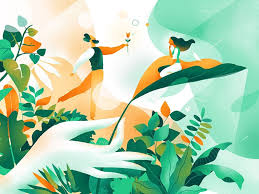 Garden Of Eden Graphic Design Illustration Illustration Graphic Illustration