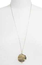 House Of Harlow 1960 Medallion Locket Pendant Necklace Nordstrom Locket Pendant Necklace Engraved Locket Locket Design