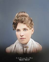 A young lady from Circleville, Ohio, 1860s.