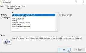 How To Insert An Excel Worksheet Into A Word Doc