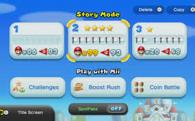 When you restart, you will have a star next to your save and you'll get the save option added to your menu in the map screen. Secrets And Unlockables New Super Mario U Wiki Guide Ign