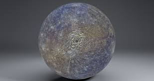 Mercury 4k Globe 3d Model Mercury Globe 3d Model