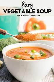 This Yummy Vegetable Soup Is A Very Quick And Simple Easy On The Wallet Great On The Stomach An Bbc Good Food Recipes Easy Soup Recipes Easy Vegetable Soup