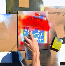 Magical, meaningful items you can't find anywhere else. Diy Tutorial How To Spray A Stencil Beyond Canvas