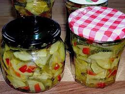 Zucchini Eingelegt Von Netty Chefkoch Rezept In 2020 Zucchini Einlegen Zucchini Gemuse Einmachen