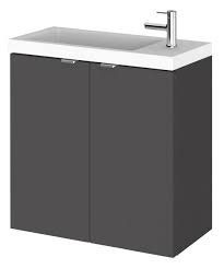 So you can choose a suitable option, whether it's a contemporary look or a traditional style you're searching for. Hudson Reed Fusion 500mm Wall Hung 2 Door Slimline Vanity Unit And Basin Cbi138