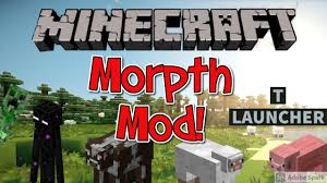 The original size is shown when the morph is selected. Download Morph Mod In Tlauncher Minecraft Java Eidition Free Download Youtube