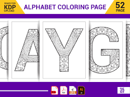 Get the alphabet coloring pages thousands of kids have loved alphabet coloring pages alphabet preschool preschool letters. Alphabet Letter Coloring Book By Nasim Mahmud On Dribbble