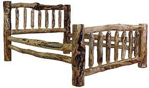 Plentiful and full of purpose, aspen wood is. Aspen Wood Corral Bed Available In California King King Queen Full Or Twin Size