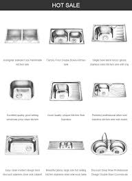 The kitchen sink that only has one basin and no dividers are the kitchen sink types that is the single bowl sink. Professional Newest Single Bowl Large Size Built In Drainboard Kitchen Sink Buy Apartment Size Kitchen Sinks Cheap Kitchen Sinks Newest Kitchen Stainless Steel Sink Product On Alibaba Com