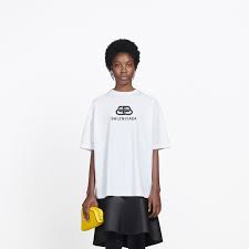 Well you're in luck, because here they come. Oversized Bb Balenciaga T Shirt Off White For Women Balenciaga Balenciaga T Shirt Sweatshirt Shirt Shirts