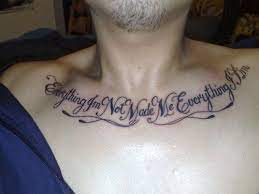 Lyrics Tattoos Song Music Lyric Tattoo Designs Tattoo Quotes Chest Tattoos For Women Tattoo Quotes For Women