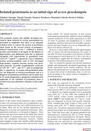 Image result for Isolated Proteinuria