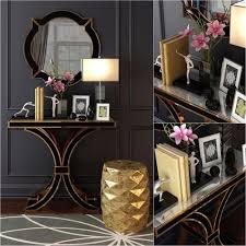 Houzz Console Table Decor Set 3d Model Download Cgsouq Com Console Table Decorating Decor Houzz Decor