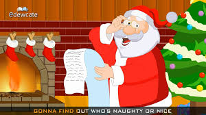 Santa Claus Is Coming To Town Kids Christmas Song Christmas Songs For Kids Kids Xmas Songs Kids Christmas