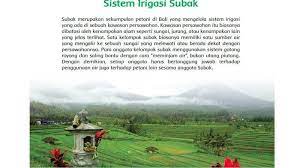Jelaskanlah Nilai Nilai Persatuan Dan Kesatuan Yang Ditunjukkan Masyarakat Bali Melalui Sistem Subak Tribun Padang
