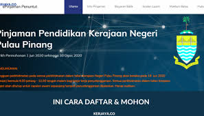 Jabatan pendidikan selangor, jalan jambu bol 4/3e, seksyen 4, 40604 shah alam, selangor darul ehsan. Pinjaman Pendidikan Kerajaan Negeri Pulau Pinang Cara Daftar Mohon 1 Kerja Kosong Kerajaan