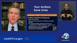 Governor newsom specifically mentioned schools reopening in phase 2 and beyond meaning a start date as early as july or august to make up for any lost education. Gavin Newsom Press Conference Today Ca Building Vaccine Distribution Framework But Mass Vaccination Still Months Away Abc30 Fresno