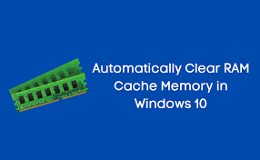 Click on the system traces option to clear cache memory or any other kind of system data. How To Automatically Clear Ram Cache Memory In Windows 10