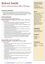 That means job searching won't be a walk in the park. Administrative Office Manager Resume Samples Qwikresume