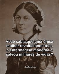 Você sabe quem é Florence Nightingale❓ Gostou desse post? ❤ Curta; 💬  Comente; 📲 Compartilhe com seus amigos; 📸 enfer.alinee