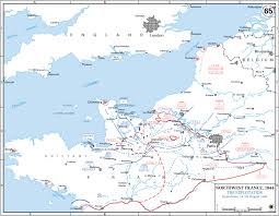 World war 2 europe map. European Theater In World War Ii Us Army Divisions