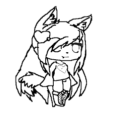 Maybe you would like to learn more about one of these? Editing Gacha Life Wolf Girl Base Free Online Pixel Art Drawing Tool Pixilart