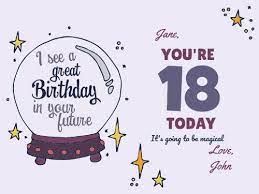 Free to personalize.send your best wishes when you create your own personalized greeting cards with one of our free greeting card design templates. Create Customized 18th Birthday Cards With Design Wizard