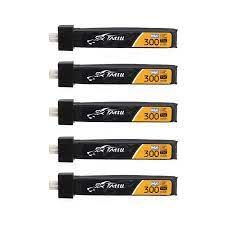 TATTU 300MAH 75C 1S1P HV Lipo Battery Pack With JST-PH2.0 Plug (5PCS) |  Next FPV