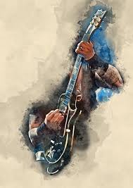 Os hits do arrocha mais estourados no nordeste! James S Electric Guitar 18x24 Guitar Art Music Wall Etsy In 2021 Guitar Art Guitar Wall Art Music Wall Art