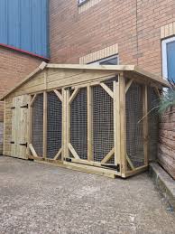 Wooden Dog Kennel 6x8x5